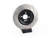 ES#3222776 - 128.34114R - Cross-Drilled Brake Rotor - Front 12.44" (316x22) - This design removes performance robbing outgas and material dust caused by braking - StopTech - MINI