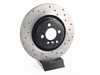 ES#3222775 - 128.34114L - Cross-Drilled Brake Rotor - Front 12.44" (316x22) - This design removes performance robbing outgas and material dust caused by braking - StopTech - MINI