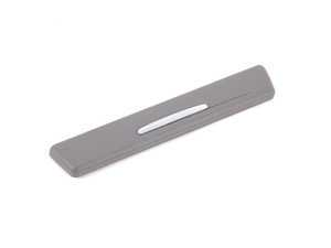 ES#1906710 - 51459229097 - Cup Holder Trim - Right - Grau/Gray. Features a chrome trim piece - Genuine BMW - BMW