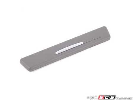 ES#1906710 - 51459229097 - Cup Holder Trim - Right - Grau/Gray. Features a chrome trim piece - Genuine BMW - BMW