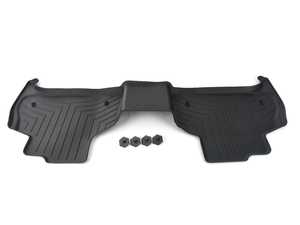 ES#4036250 - 4415072 - G05 Rear FloorLiners - Black - Digital Laser Measured Floor Liners For Maximum Interior Protection In All Weather Conditions! - WeatherTech - BMW