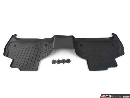 ES#4036250 - 4415072 - G05 Rear FloorLiners - Black - Digital Laser Measured Floor Liners For Maximum Interior Protection In All Weather Conditions! - WeatherTech - BMW