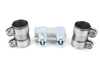 ES#2765628 - 1J5253609AQKT3 - Exhaust Installation Kit - Cat Back - Includes all brackets, clamps and hardware needed for installation - Assembled By ECS - Volkswagen