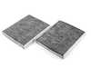 ES#4070102 - 64119272642 - Cabin Filter - Charcoal activated cabin filter set - Mahle - BMW