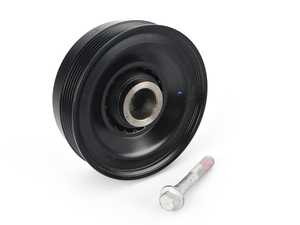 ES#4135596 - 11237525135KT1 - Crank Pulley With Dampener And Bolt Kit - Main crank pulley that is rotational balanced - Genuine MINI - MINI