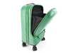 ES#3671868 - 80222463264 - MINI Cabin Trolley Wings Logo Debossed - Green  - 60th Anniversary Collection with a storage backpack - Genuine MINI - MINI