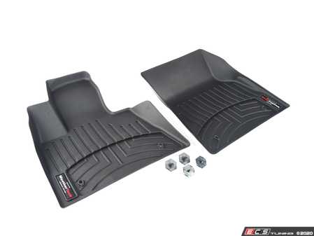 ES#4036249 - 4415071 - G05/06 Front FloorLiners - Black - Digital Laser Measured Floor Liners For Maximum Interior Protection In All Weather Conditions! - WeatherTech - BMW