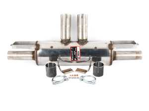 ES#3057229 - 989204 - Rear Muffler  - 100% handcrafted in Italy. Stainless steel construction. Legendary sound - Supersprint - BMW