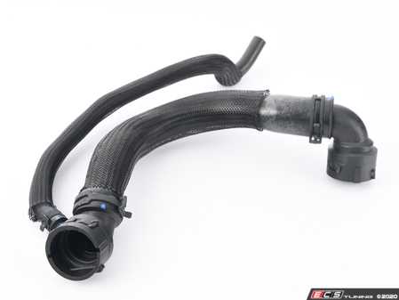 ES#3199853 - 8E0121101J - Radiator Hose - Upper - Runs from the radiator to the water pipe and expansion tank. - Vaico - Audi