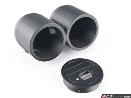 ES#3639916 - 2018005-GLID-SM - Dual Gauge Pod - Smooth - (NO LONGER AVAILABLE) - Each vent pod is crafted from 3D printed plastic to withstand cracking, fading, and warping while still giving your car a custom fit and finish. - CJM Industries - 