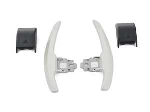 ES#3420971 - BM-0164-PW - Competition Shift Paddles - Pearl White - Racing paddles for M-DCT transmission - AUTOTECKNIC - BMW