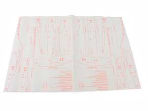 ES#2954206 - 01297380933 - SET OF TEMPLATES, DOORS, FRO - Genuine BMW - BMW