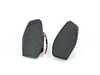 ES#3417546 - 8W0951523SINZ - Shift Paddle Set - Black High Glodd / Chrome - Includes right & left side steering wheel shift paddles for S-tronic - Genuine Volkswagen Audi - Audi
