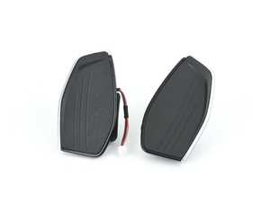 ES#3417546 - 8W0951523SINZ - Shift Paddle Set - Black High Glodd / Chrome - Includes right & left side steering wheel shift paddles for S-tronic - Genuine Volkswagen Audi - Audi