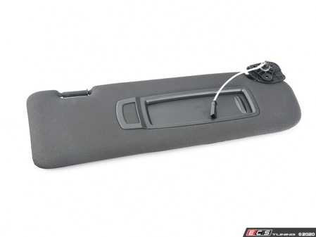 ES#2228324 - 51167281666 - Sun Visor Make-up Lamp - Right - Black - Genuine BMW - BMW