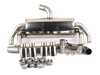 ES#3129652 - SSXAU575 - Cat-Back Exhaust System - Non-Resonated - 3" stainless steel with quad oval polished tips - Milltek Sport - Audi