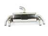 ES#3129652 - SSXAU575 - Cat-Back Exhaust System - Non-Resonated - 3" stainless steel with quad oval polished tips - Milltek Sport - Audi