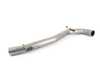 ES#3129652 - SSXAU575 - Cat-Back Exhaust System - Non-Resonated - 3" stainless steel with quad oval polished tips - Milltek Sport - Audi