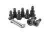ES#3676204 - 06k109158akt4KT - Timing Chain Kit  - Includes all chains, tensioners, guide rails and securing hardware - Assembled By ECS - Audi