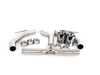 ES#3612818 - 026147ecs01-02KT - MK6 GTI Muffler Delete Kit - With 4.0" Chrome Tips - Add an aggressive exhaust note to your VW MK6 GTI's stock exhaust system - ECS - Volkswagen