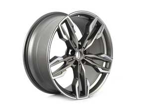 ES#3441923 - 36108053456 - Disk wheel light alloy titanium matte9,5Jx21 Et:43 - Genuine BMW - BMW