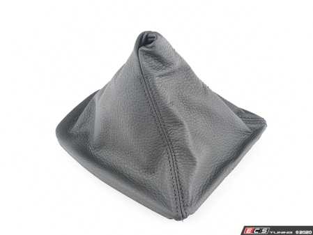 ES#261982 - 25117587478 - Leather Gear Lever Cover - Schwarz - Genuine BMW - BMW