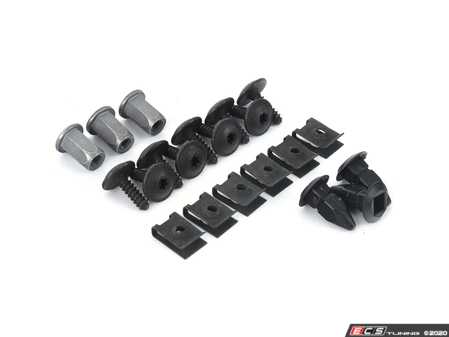 ES#2588700 - N90775001TTKT - Rear Fender Liner Hardware Kit - Avoid losing a fender liner, get all the hardware to keep it in place. - Assembled By ECS - Audi
