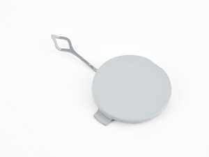 ES#2101972 - 51127264357 - Tow Hook Cover - Primed - Covers the factory tow hook mount - Genuine MINI - MINI