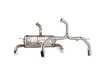 ES#3612818 - 026147ecs01-02KT - MK6 GTI Muffler Delete Kit - With 4.0" Chrome Tips - Add an aggressive exhaust note to your VW MK6 GTI's stock exhaust system - ECS - Volkswagen