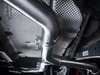 ES#3612818 - 026147ecs01-02KT - MK6 GTI Muffler Delete Kit - With 4.0" Chrome Tips - Add an aggressive exhaust note to your VW MK6 GTI's stock exhaust system - ECS - Volkswagen