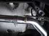 ES#3612818 - 026147ecs01-02KT - MK6 GTI Muffler Delete Kit - With 4.0" Chrome Tips - Add an aggressive exhaust note to your VW MK6 GTI's stock exhaust system - ECS - Volkswagen