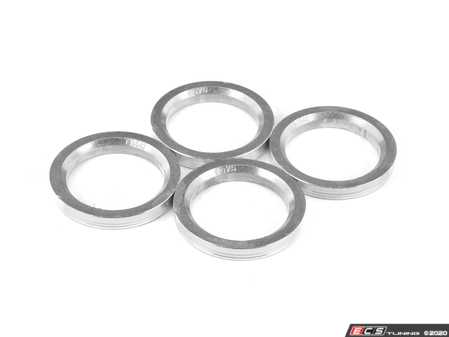 ES#3677390 - an741-561KT - Hub Centric Rings - Set Of Four - Metal - Includes 74.1mm to 56.1mm hub centric rings for proper fitment, aluminium metal - ECS - MINI