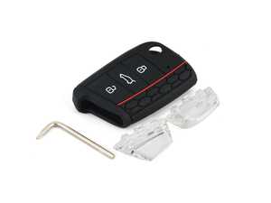 ES#4159884 - AVW003 - LEYO Clear Key Base & Key Cover  - Clear key base & LEYO key cover to replaced the worn OEM looking key - LEYO - 