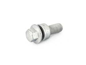ES#2872692 - 8R0601295 - Ball Seat Wheel Bolt - 14x1.5x45mm - Priced Each - Wheel bolts made specifically for OE wheels - 45mm shaft (30mm length under seat) - Febi - Audi