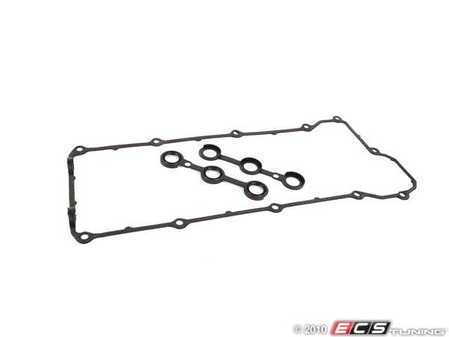 ES#2091228 - 11129070531 - Valve Cover Gasket - Set - Includes the spark plug seals - MTC - BMW