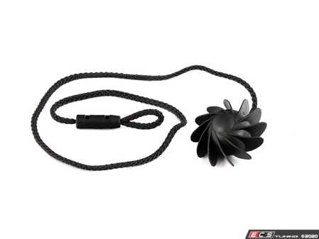 ES#3016798 - 51467388910 - Rear window shelf cord - Priced Each - Hooks and hold the shelf up when trunk is opened - Genuine MINI - MINI