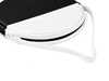 ES#3610162 - 80212460853 - MINI Round Color Block Pouch - Black/White - Handy pouch to carry things on the go - Genuine MINI - MINI