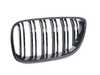 ES#2973053 - 015737ECS02A - F22 Dual Slats Blackout Grille Set - Gloss Black - Add style and individuality to your BMW in minutes! - ECS - BMW