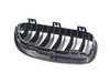 ES#2973053 - 015737ECS02A - F22 Dual Slats Blackout Grille Set - Gloss Black - Add style and individuality to your BMW in minutes! - ECS - BMW