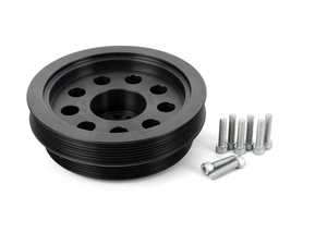 ES#4045868 - 06E105251F-187mm - JHM HD Overdrive Lightweight Supercharger Crank Pulley (187mm) - Eliminates the problematic two-piece design and rubber isolator found in the stock crank pulley while reducing the mass of the motor's rotating assembly. - JH Motorsports  - Audi Volkswagen Porsche