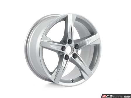 ES#4148666 - 80A601025BE - 18" 5 Spoke Wheel - Priced Each - 18"x8" ET 39, does not include center cap - Genuine Volkswagen Audi - Audi