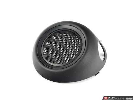 ES#98290 - 51412753689 - Upper Speaker Grille Cover Black - Left Side - For black stock interior or upgrade - Genuine MINI - MINI