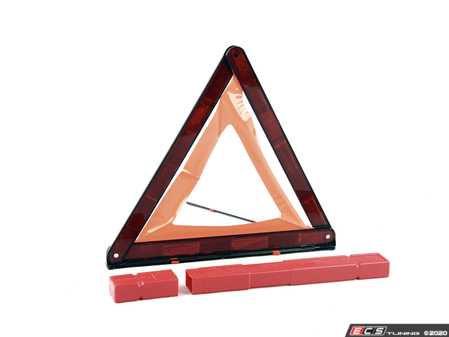 ES#4833362 - PAB860251A - Pop-Up Emergency Warning Triangle - Keep yourself safe and visible when stuck at the roadside - Genuine Porsche - Porsche
