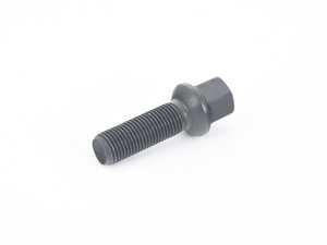 ES#4147744 - 1454002SW - Black Mercedes Ball Seat Wheel Bolt - Priced Each - 14x1.5x40mm - H&R - Mercedes Benz
