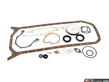 ES#17569 - 11111315106 - E34 Crankcase Gasket Set - Set of gaskets for cylinder block - Genuine BMW - BMW