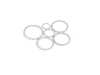 ES#17569 - 11111315106 - E34 Crankcase Gasket Set - Set of gaskets for cylinder block - Genuine BMW - BMW