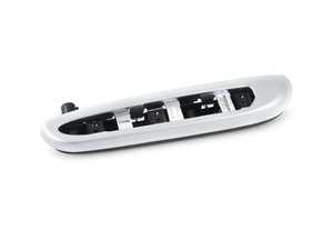 ES#114382 - 51438257961 - E46 Matt Chrome Armrest -Rear Right - Grau - Genuine BMW - BMW