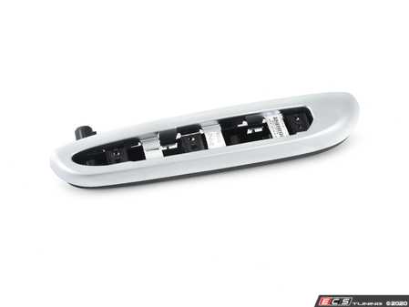 ES#114382 - 51438257961 - E46 Matt Chrome Armrest -Rear Right - Grau - Genuine BMW - BMW