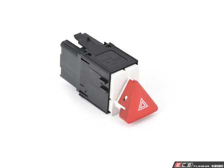 ES#345402 - 3C0953509A - Hazard Flasher Switch - Controls emergency flashing lights - Genuine Volkswagen Audi - Volkswagen