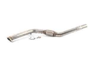 ES#3175326 - 251237R - 2.5" Downpipe  - T-304 stainless steel turbo downpipe with reduced 55mm exit - Techtonics Tuning - Volkswagen